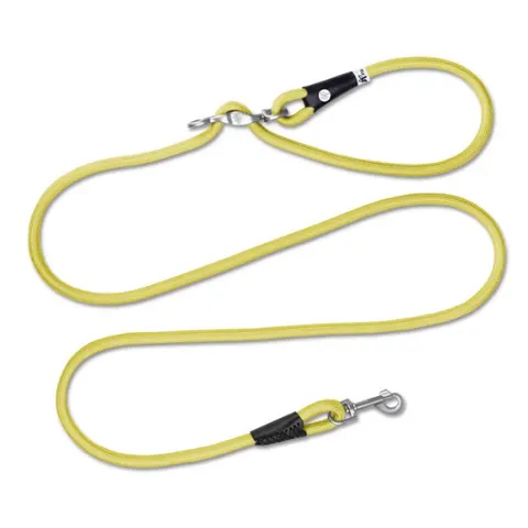 Smycz dla psa CURLI Vario Comfort Yellow