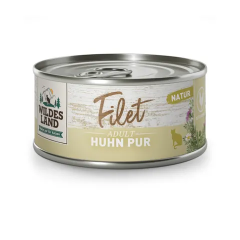 WILDES LAND CAT Filety z kurczaka dla kotów - 80 g