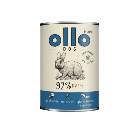 OLLO Królik - karma mokra PURE dla psa - 400 g