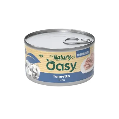 OASY NATURY cooking broth Karma mokra z tuńczykiem dla kotów - 85 g
