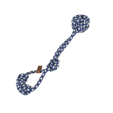 ZOLUX Zabawka BLUE FLOWER dla psa - szarpak węzeł sznur