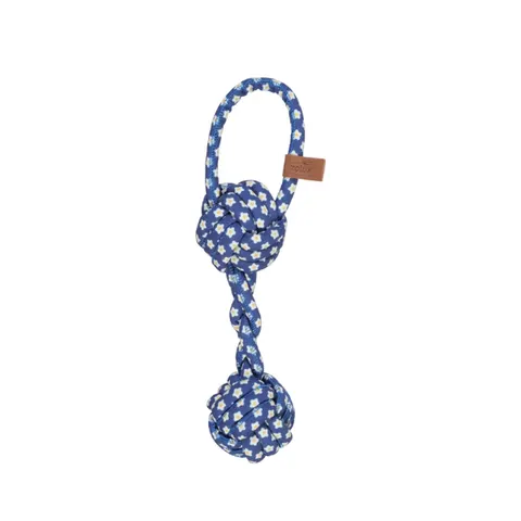 ZOLUX Zabawka BLUE FLOWER dla psa - hantel sznur