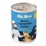 MR BRO Konina z siemieniem lnianym - karma mokra dla psa