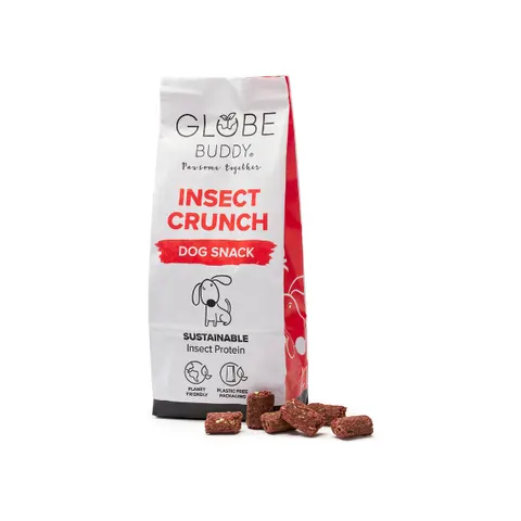 GLOBE BUDDY Insect Crunch - chrupiące przysmaki z insektami dla psów - 200 g