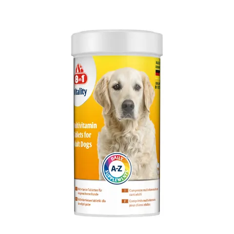 8in1 Vitality Multiwitaminy dla dorosłych psów - 70 tabletek