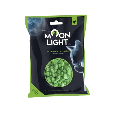 MOONLIGHT DINNER Liofilizowany kurczak z kocią trawą - przysmaki dla kotów