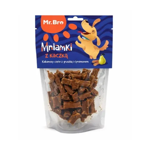 MR BRO Mniamki Przysmaki z kaczki dla psów - 80 g