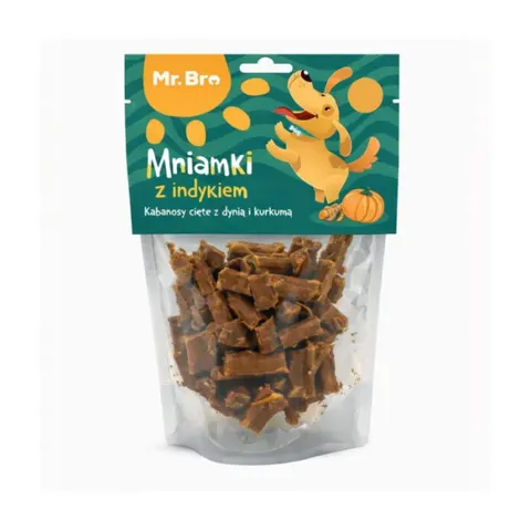 MR BRO Mniamki Przysmaki z indyka dla psów - 80 g