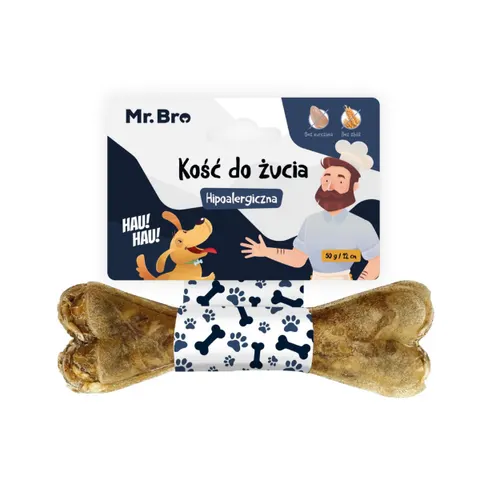 MR BRO Kość do żucia hipoalergiczna - 13,5 cm