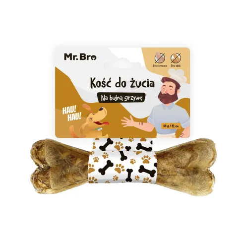MR BRO Kość do żucia na bujną grzywę - 12 cm