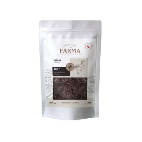 FARMA Trenerki z kaczki dla psów - 80g