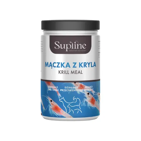 SUPLINE Mączka z kryla dla psów i kotów - 100 g
