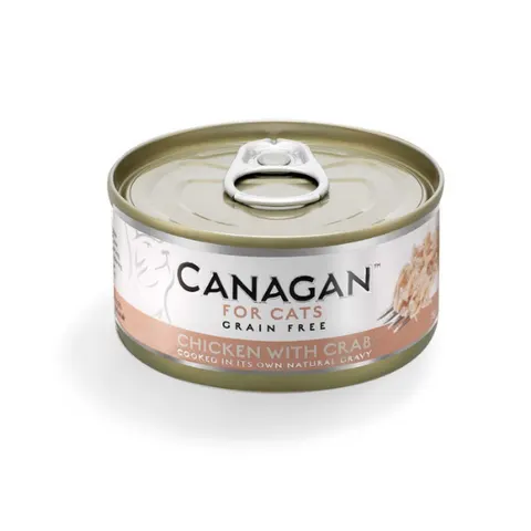 CANAGAN Kurczak z krabem - karma mokra dla kotów - 75 g