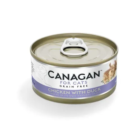 CANAGAN Kurczak z szynką - karma mokra dla kotów - 75 g
