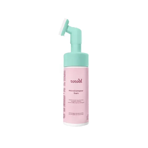 TOTOBI MICROBIOMPAW FOAM Wzmacniająca mikrobiom pianka do mycia łapek - 200 ml