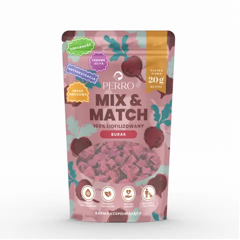 PERRO MIX & MATCH BURAK Przysmaki liofilizowane - 15 g
