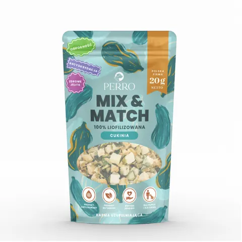 PERRO MIX & MATCH CUKINIA Przysmaki liofilizowane - 20 g