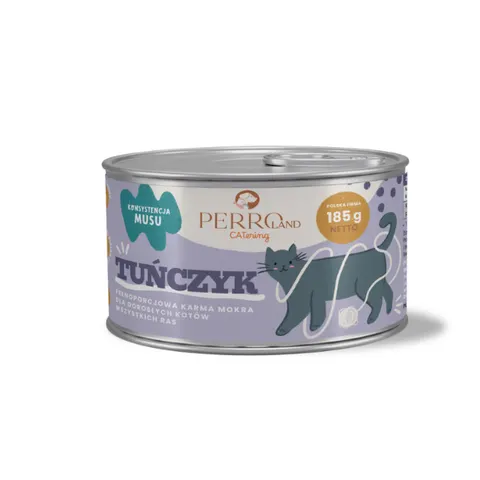 PERRO Karma mokra dla kotów - tuńczyk - 185 g