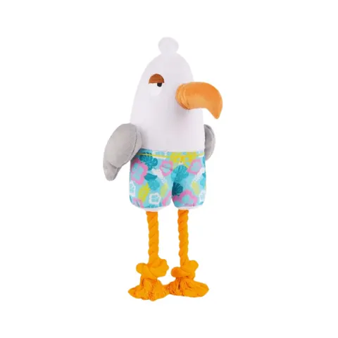 HUGSMART Beach Daze – Seagull – Mewa z linowymi nogami