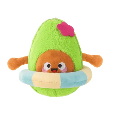 HUGSMART Beach Daze – Summer Avocado - Letnie Avocado -zabawka dla psów
