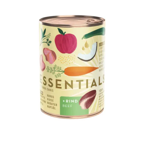 Terra Canis Essential 8 Kurczak z wołowiną - karma dla psów - 385 g