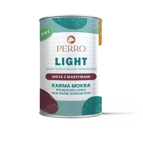 PERRO Light Jagnięcina z warzywami - karma monobiałkowa dla psów