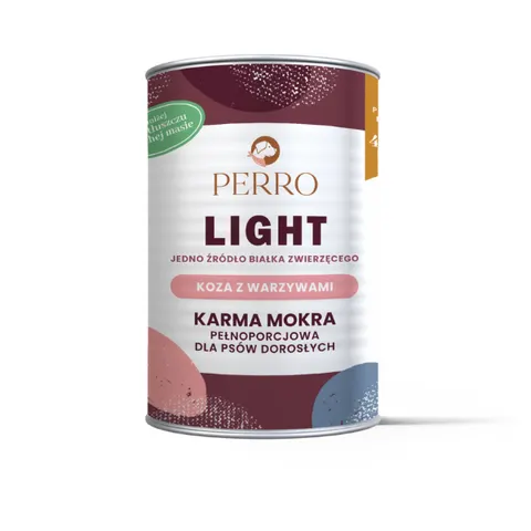 PERRO Light Koza z warzywami - karma monobiałkowa dla psów