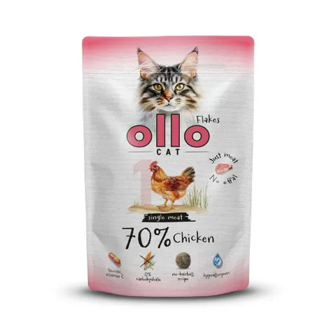 OLLO CAT nr 1 Kurczak - karma mokra dla kotów - 85 g