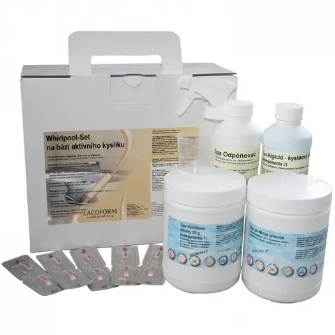 Zestaw chemiczny Whirlpool do wanien z hydromasażem