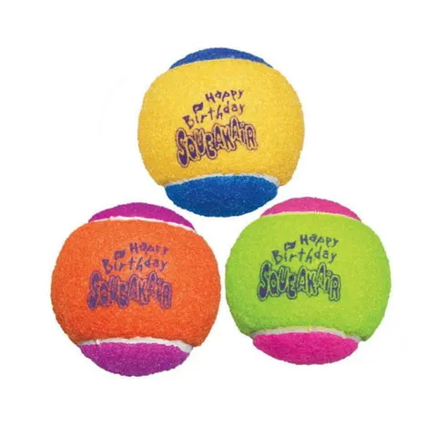 KONG SQUEAKAIR BIRTHDAY BALLS Zabawka dla psa