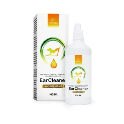 POKUSA GreenLine EarCleaner Płyn do czyszczenia uszu -100 ml