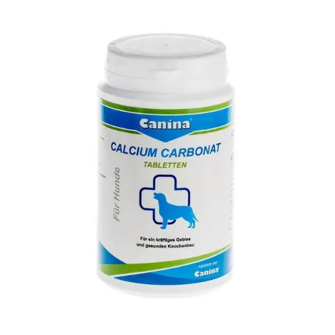 CANINA PHARMA Węglan wapnia w tabletkach dla psów i kotów