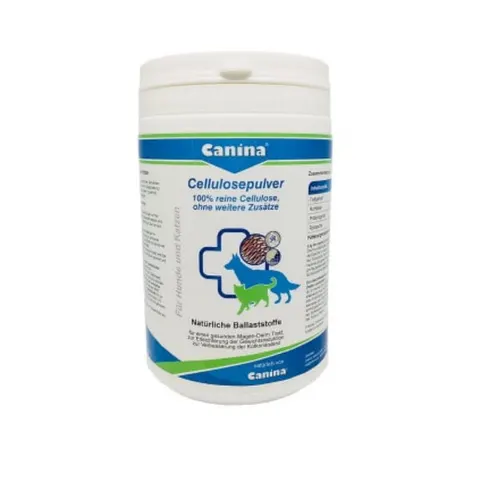 CANINA PHARMA Celuloza w proszku - suplement dla psów i kotów - 400 g