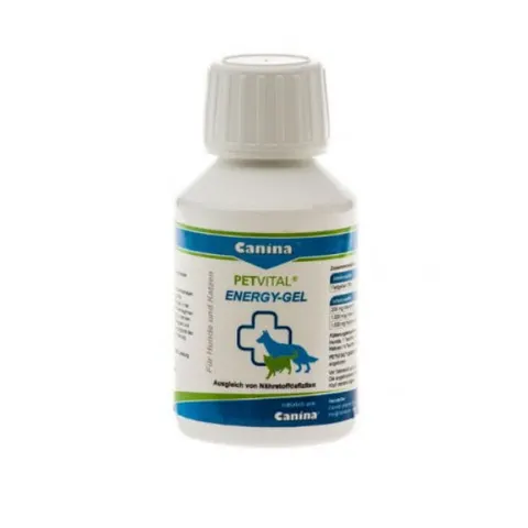 CANINA PHARMA Energetyczny żel PETVITAL - suplement dla psów i kotów - 100 g