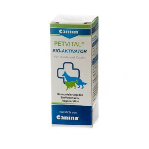 CANINA PHARMA BIOAKTYWATOR PETVITAL- suplement dla psów i kotów - 20 ml