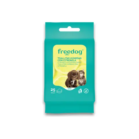 FREEDOG CHUSTECZKI PIELĘGNACYJNE cytrusowe DLA PSA I KOTA