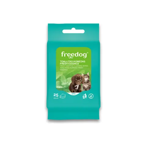 FREEDOG CHUSTECZKI PIELĘGNACYJNE FRESH DLA PSA I KOTA - 25 szt.