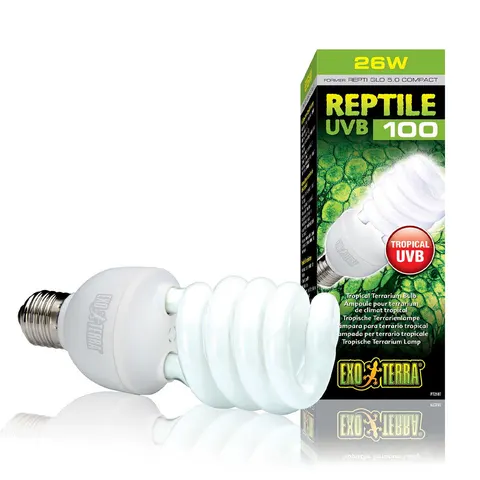 EXO TERRA REPTI GLO 5.0 100 26W - ŻARÓWKA COMPACT DO TERRARIUM