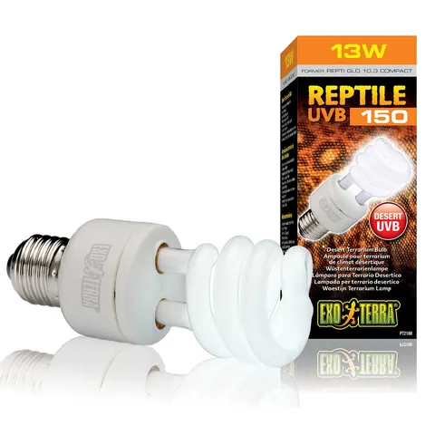 EXO TERRA REPTI GLO 10.0 150 13W - ŻARÓWKA UVB COMPACT DO TERRARIUM