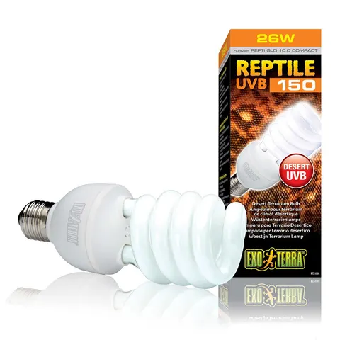 EXO TERRA REPTI GLO 10.0 150 26W - ŻARÓWKA UVB COMPACT DO TERRARIUM