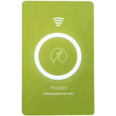 Karta Pealock NFC - zielona