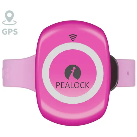 Pealock 2 - różowy - Inteligentny zamek elektroniczny