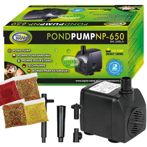 Pompa Fontannowa do Oczka Wodnego Aqua Nova NP-650 650l/h