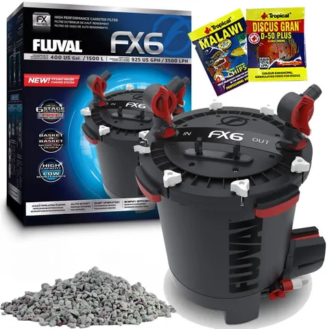 HAGEN FLUVAL FX-6 FX 6 FX6 Filtr Kubełkowy 3500L/H