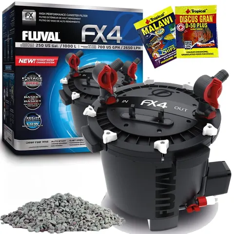 HAGEN FLUVAL FX-4 FX 4 FX4 Filtr Kubełkowy do 1000L 2650L/h