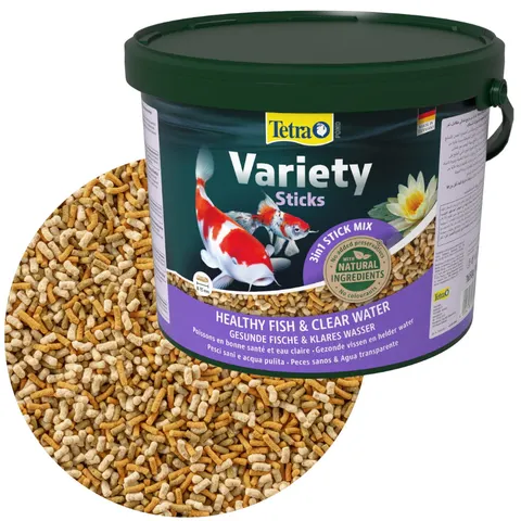 TETRA POND STICKS VARIETY 10L Mix 3 POKARMÓW RYB OCZKO WODNE