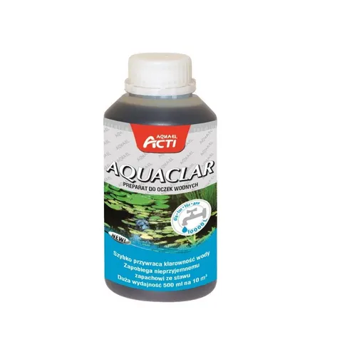 AQUAEL ACTI AQUACLAR 500ml PREPARAT KLARUJACY WODĘ