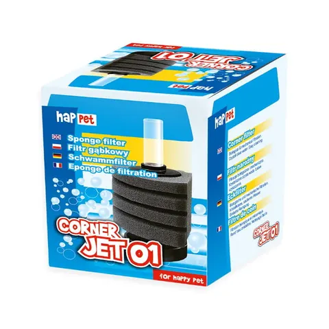 Happet filtr gąbkowy narożny corner jet 01 do 40l