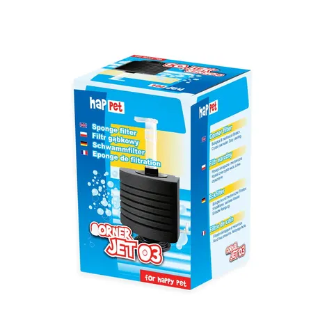 Happet filtr gąbkowy narożny corner jet 03 do 200l