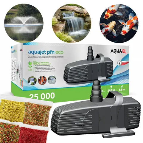 Aquael PFN 6000 ECO 29W Pompa Do Oczka Fontanna